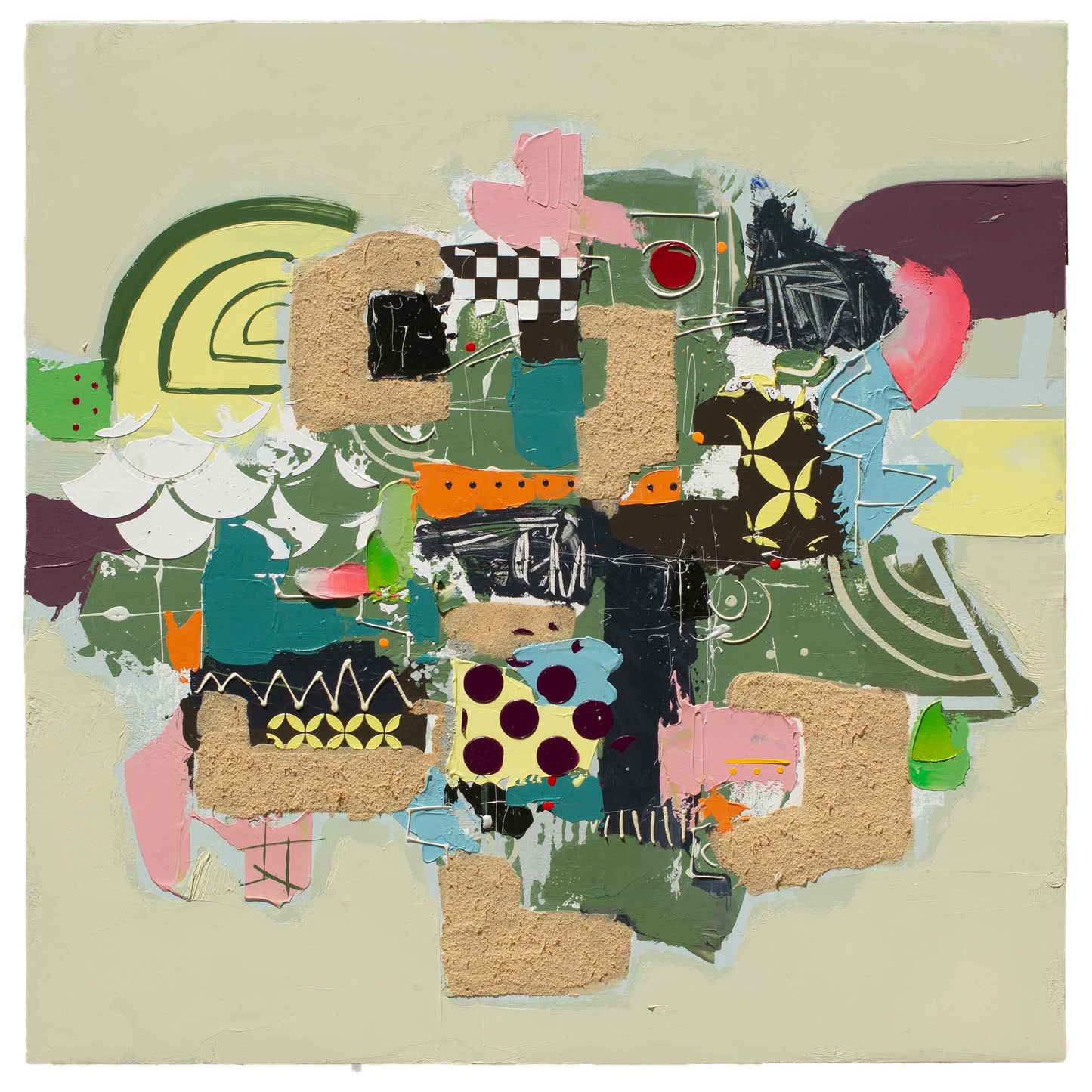 Big Island, 36" x 36"