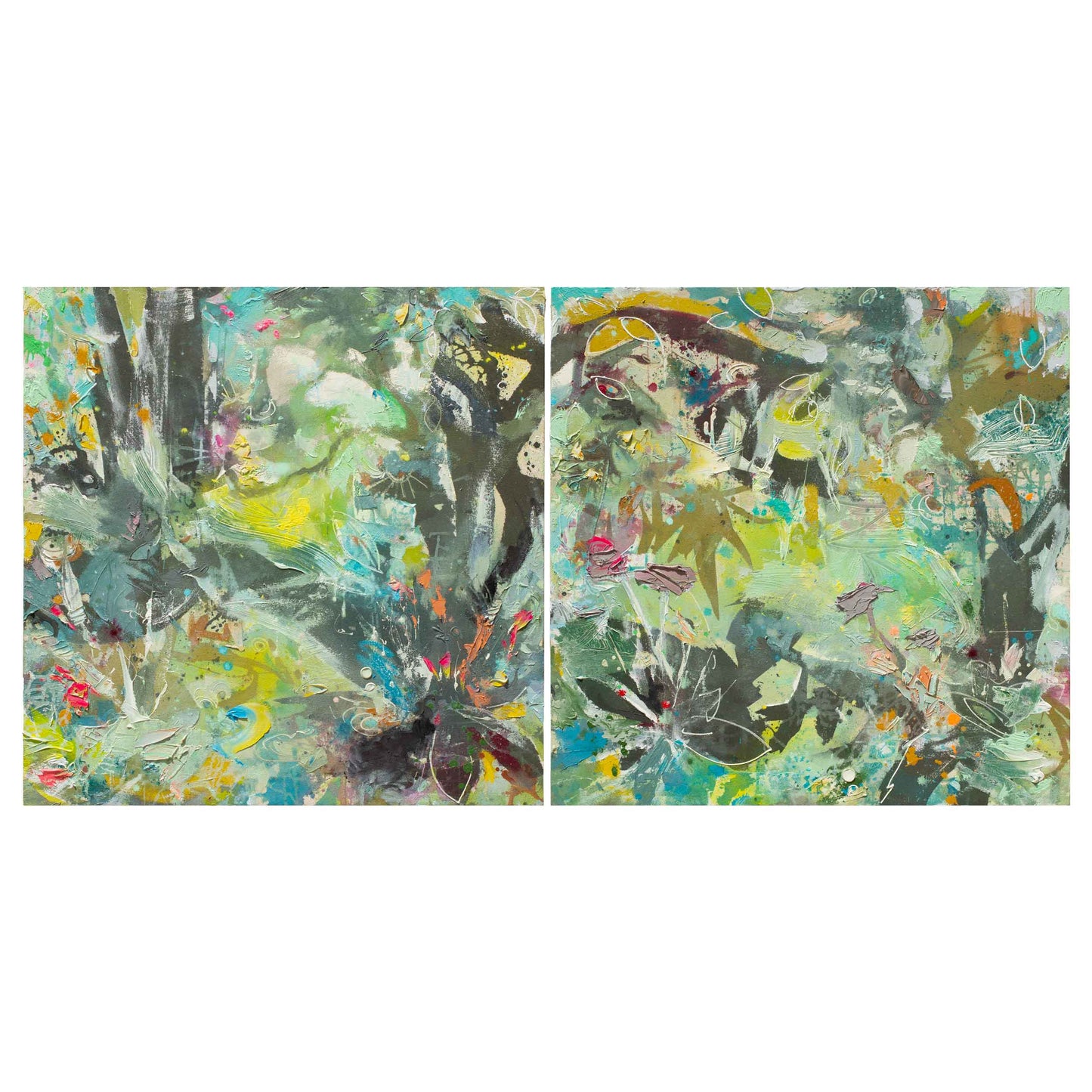 Black Leopard, 35" x 70"