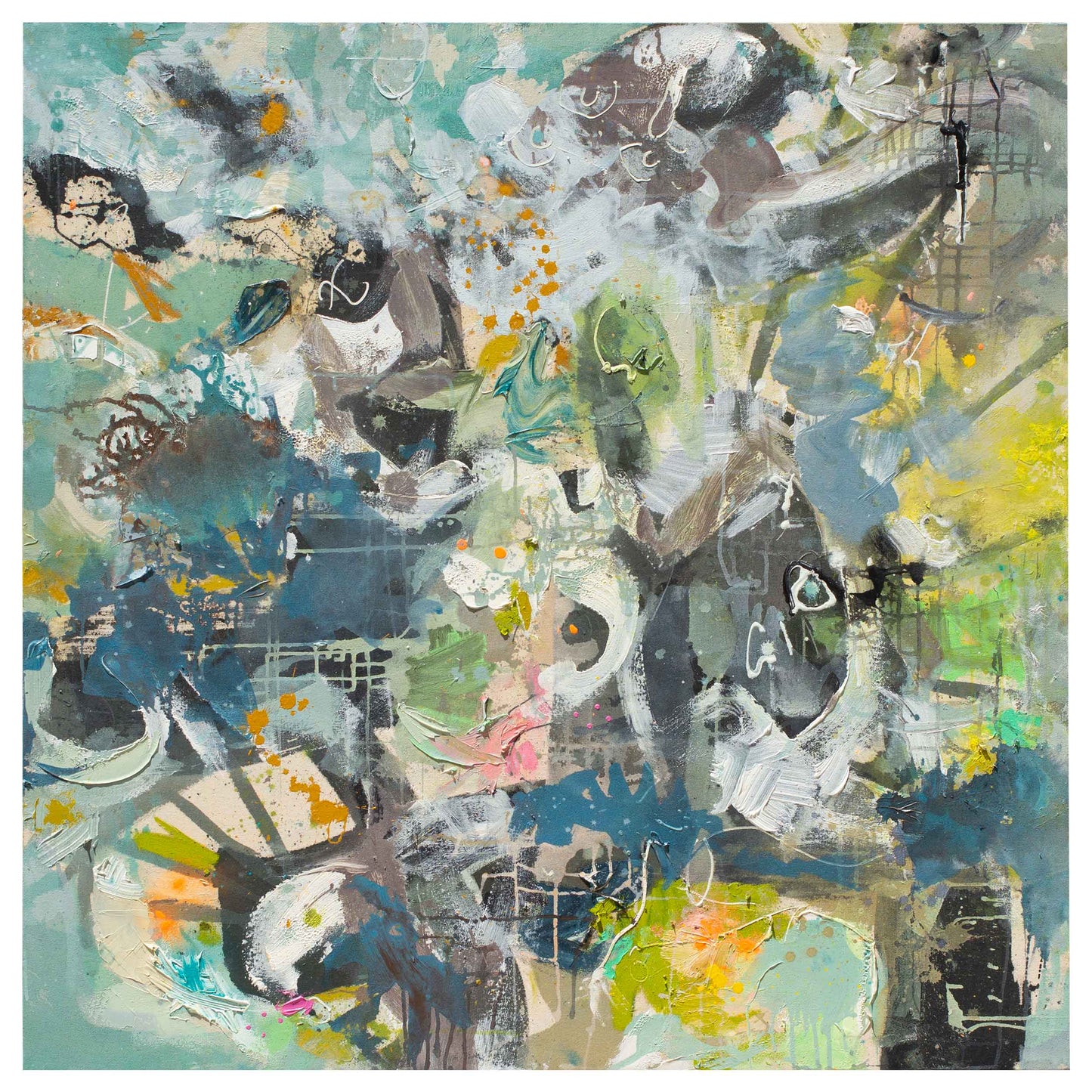 Dream Trellis, 48" x 48"