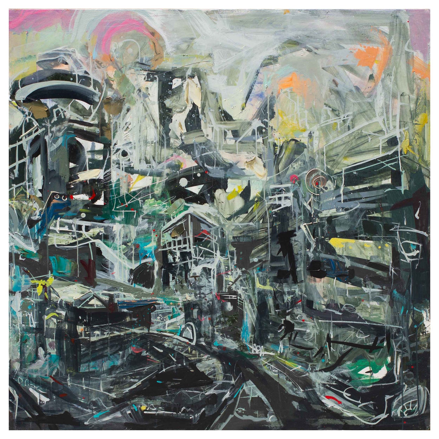 Empire #2, 48" x 48"