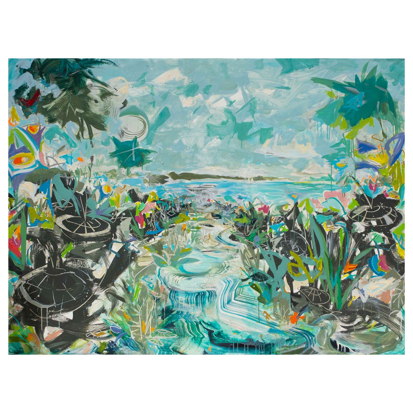Eternal Home, 60" x 80"