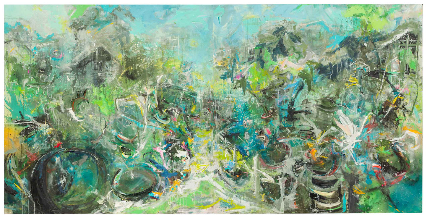 Further #10, 76' x 152"