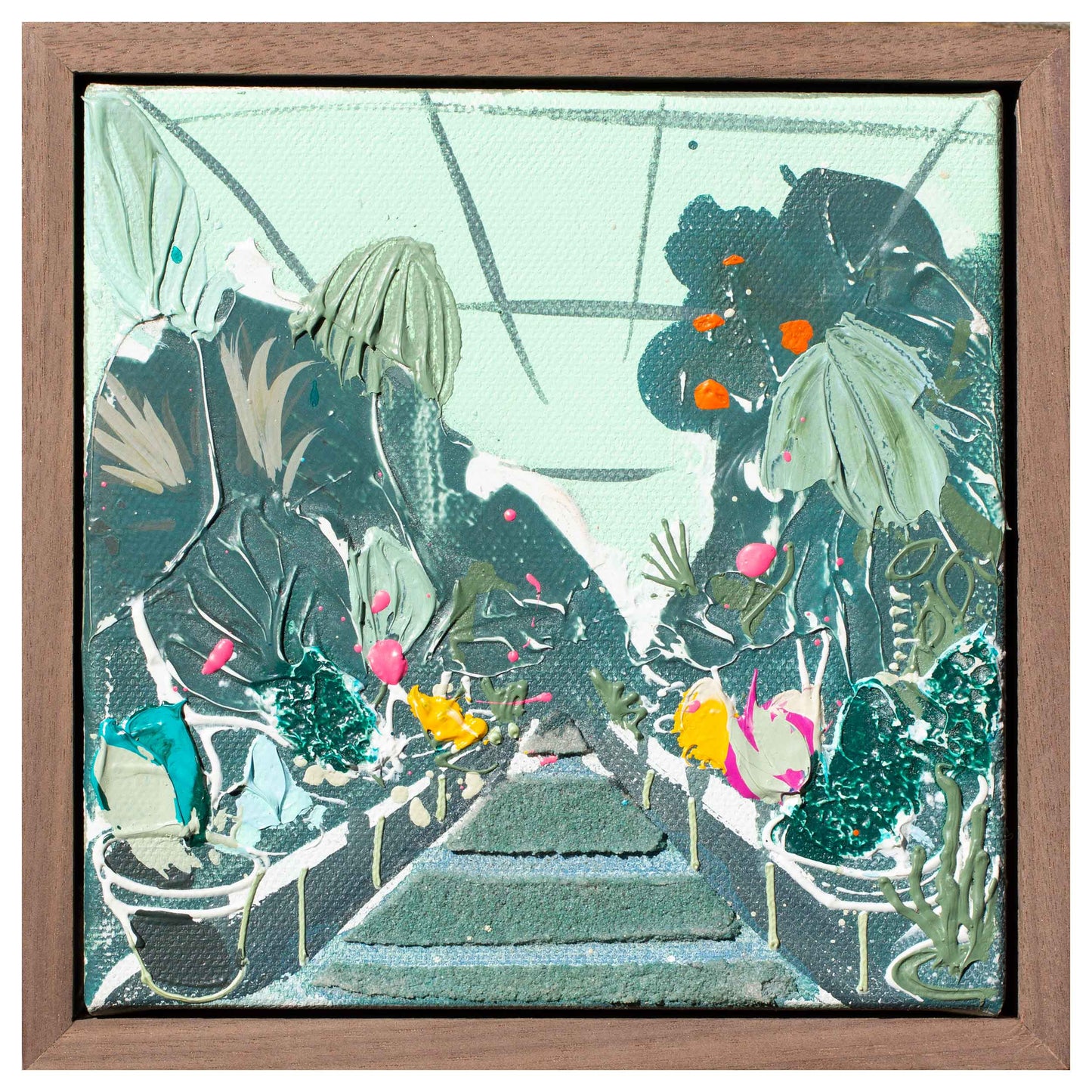 Greenhouse Walk, 6" x 6"