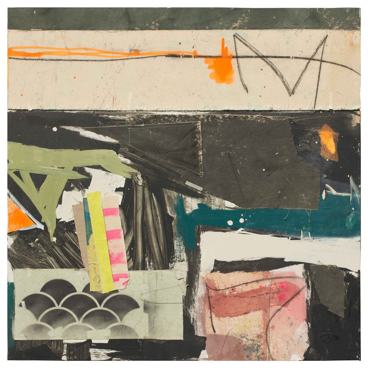 Kittywampus, 48"x 48"