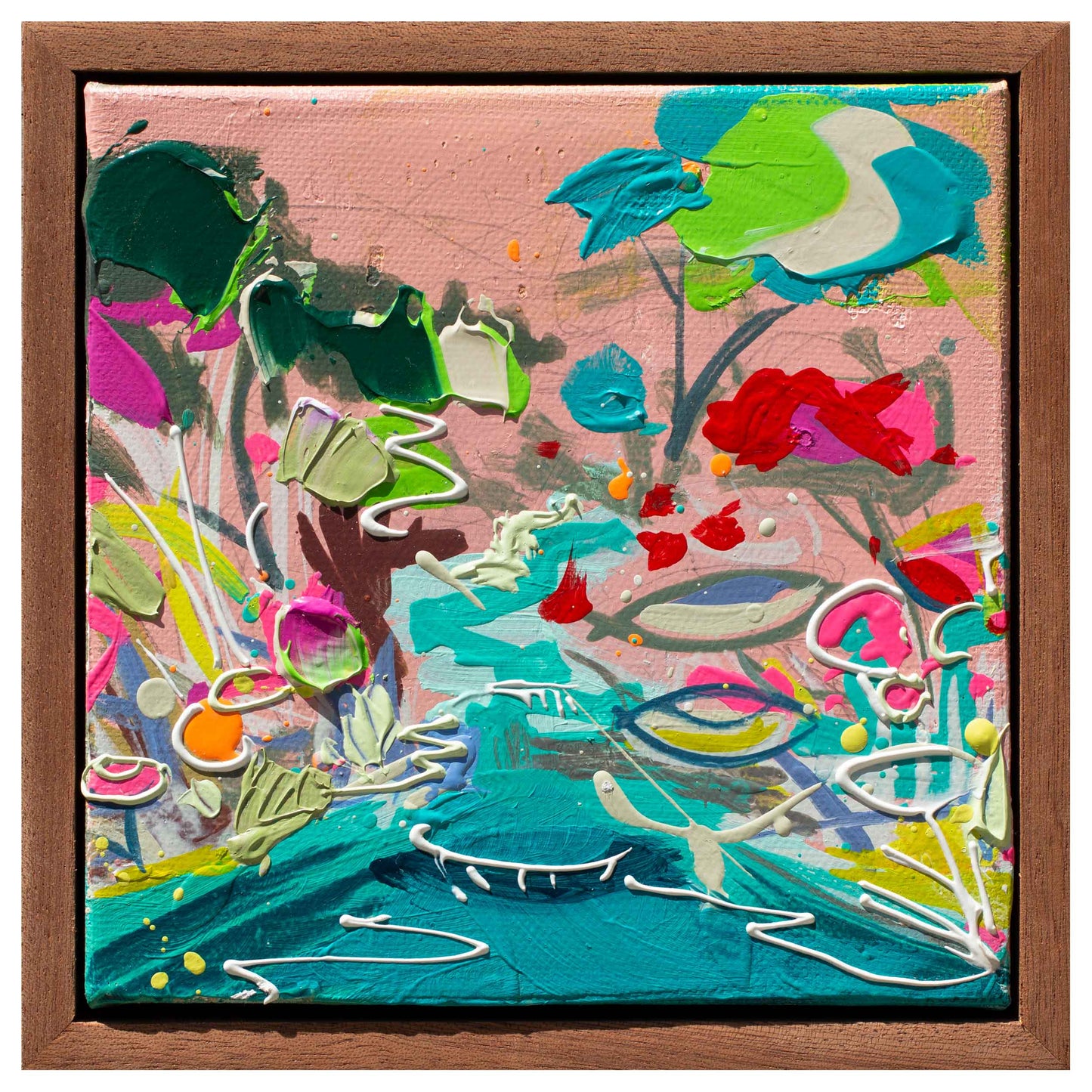 Mushroom Creek Pink, 6" x 6"