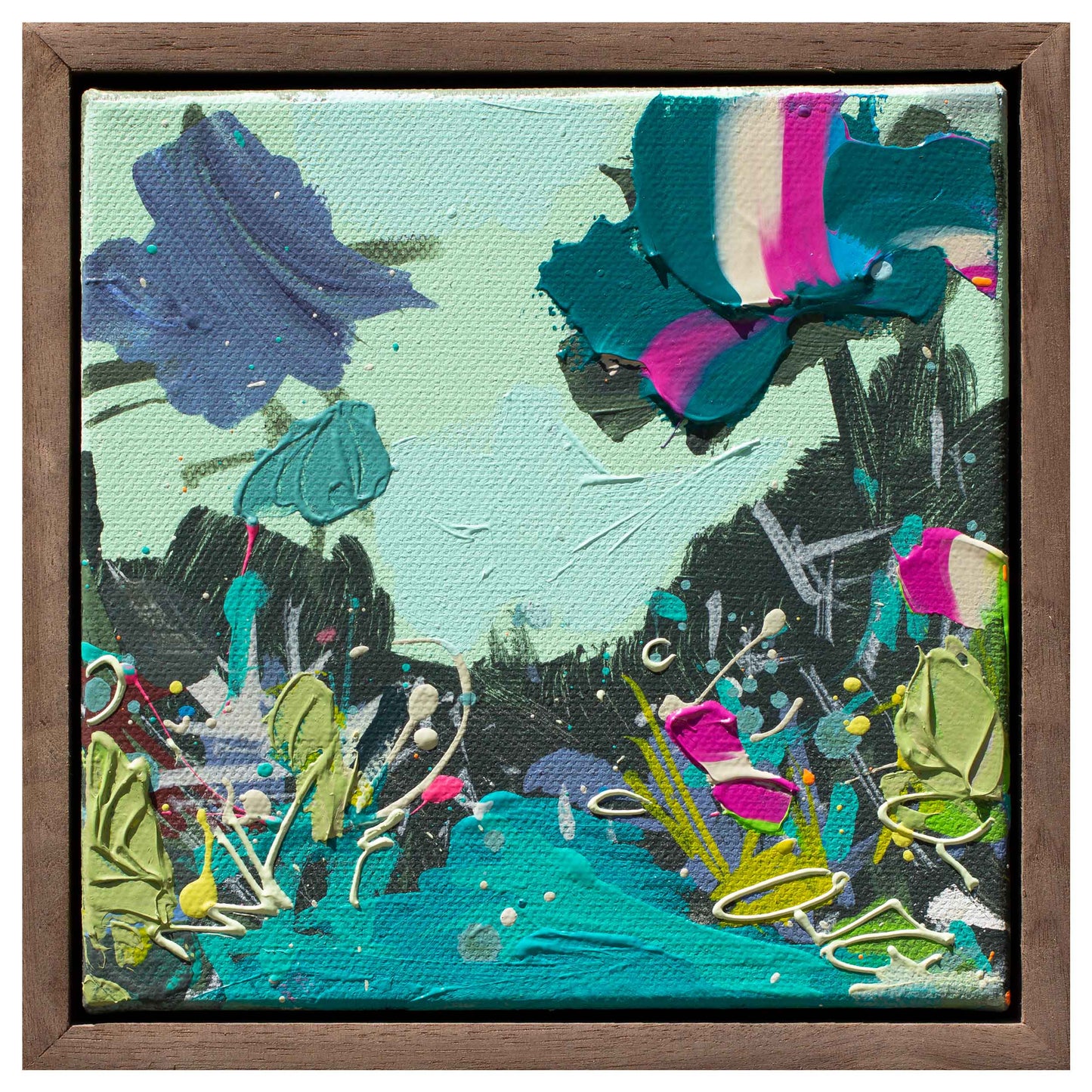 Mushroom Creek Green, 6" x 6"