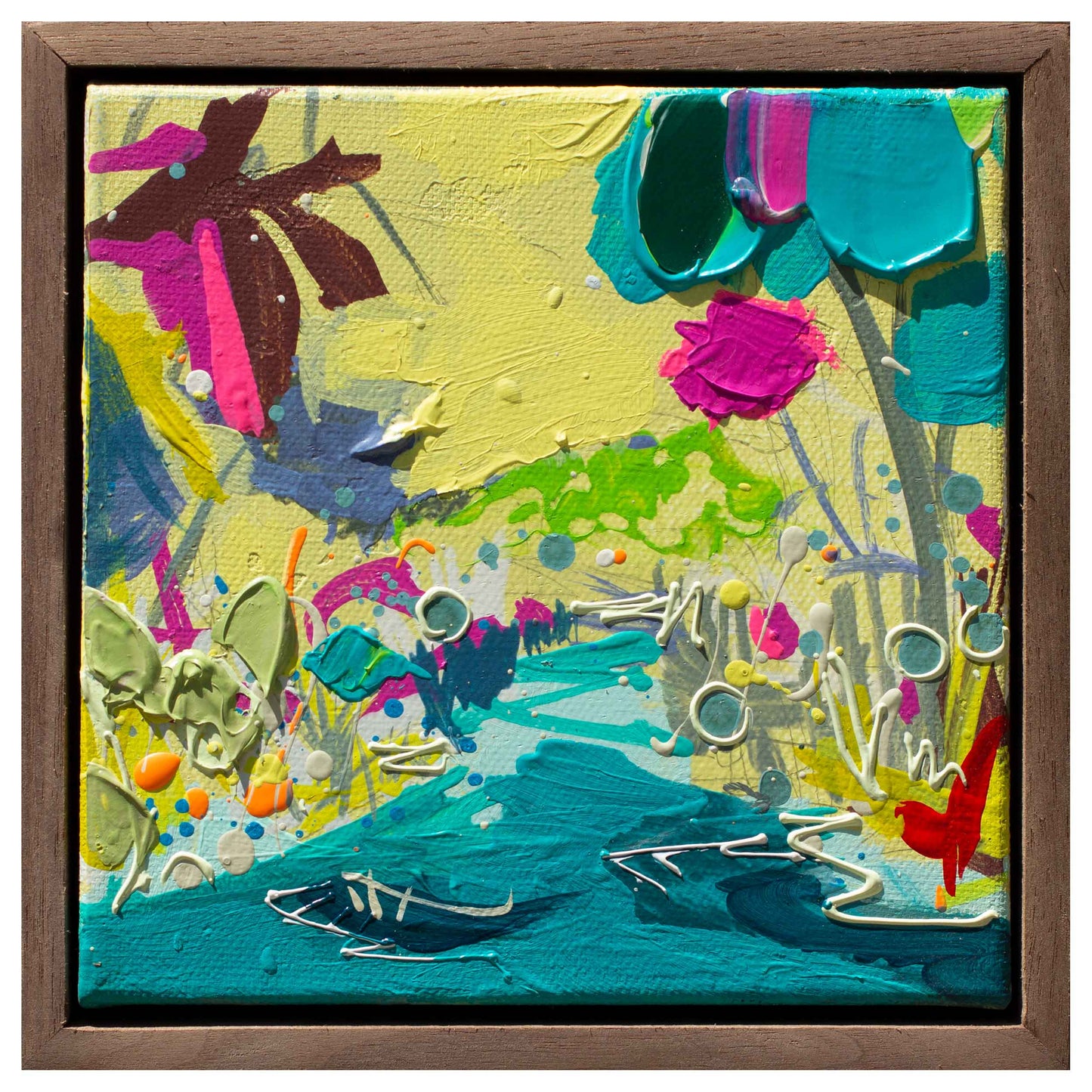 Mushroom Creek Yellow, 6" x 6"