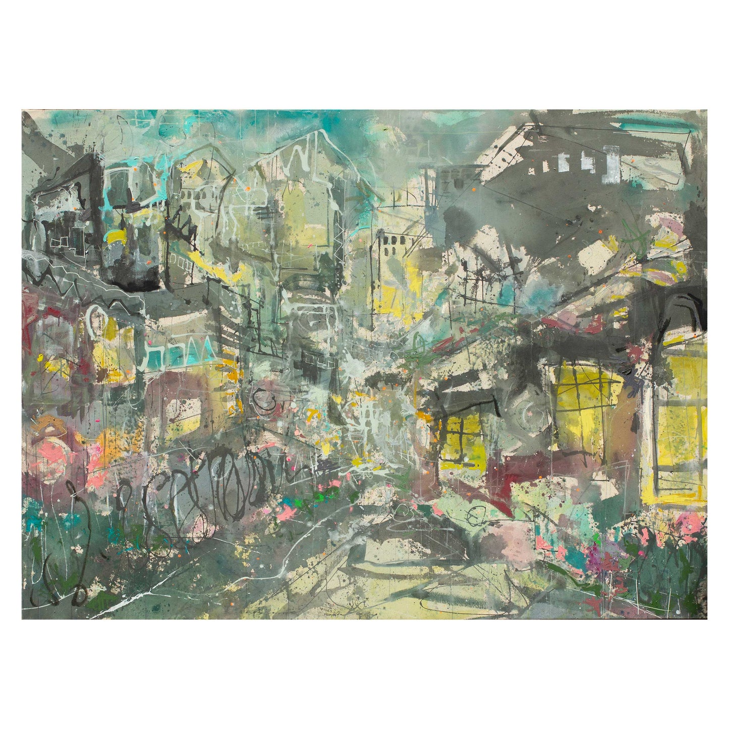 Side Street, 60" x 80"