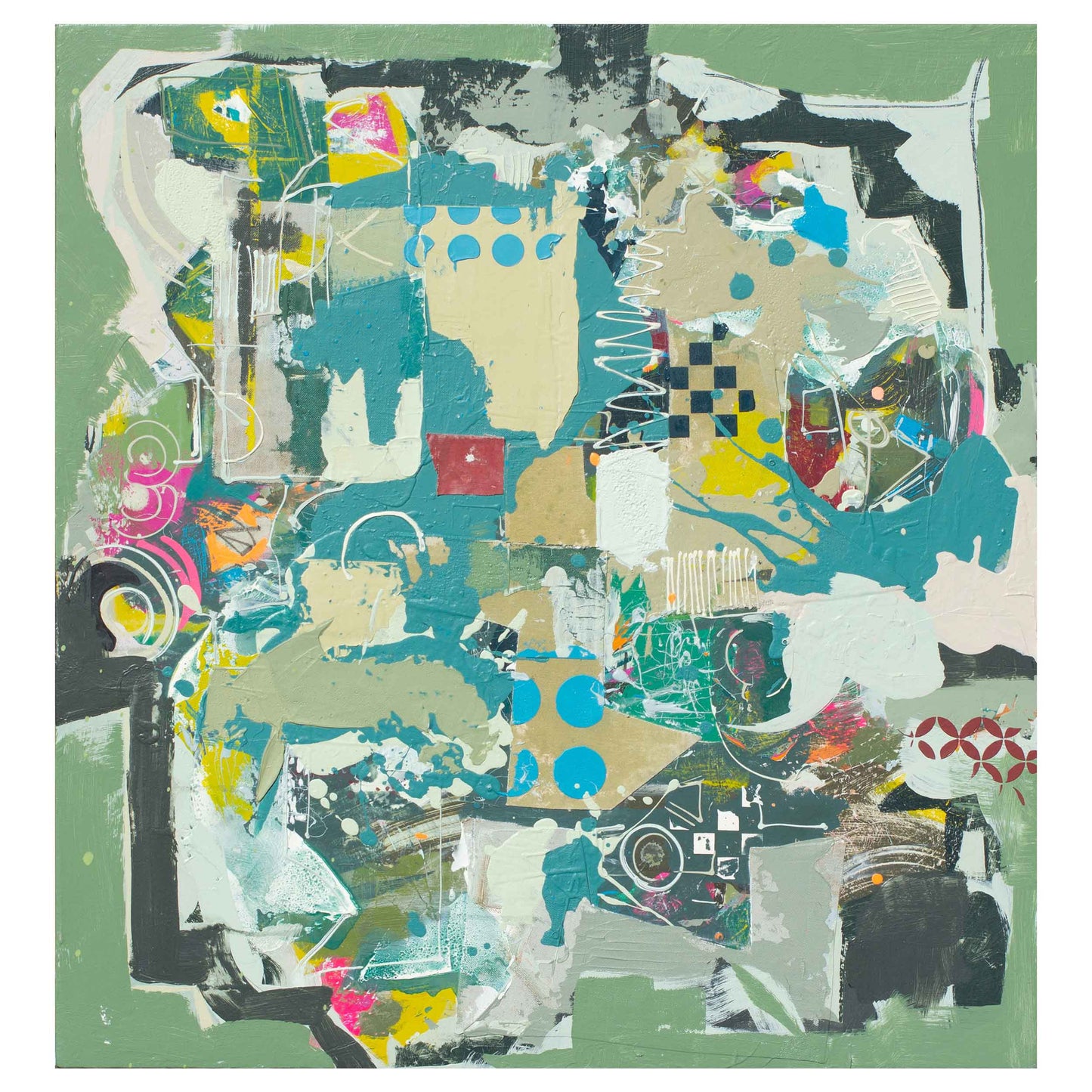 Artifact #1, 32" x 30"