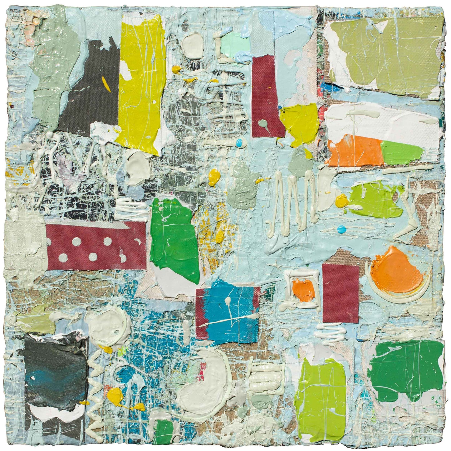 Coat of Many Colors #97, 12" x 12"