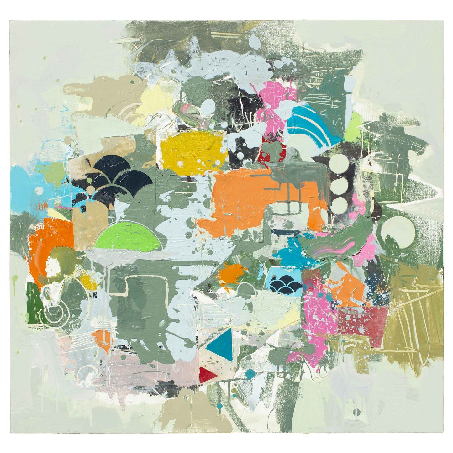 Big Island #2, 37" x 39"