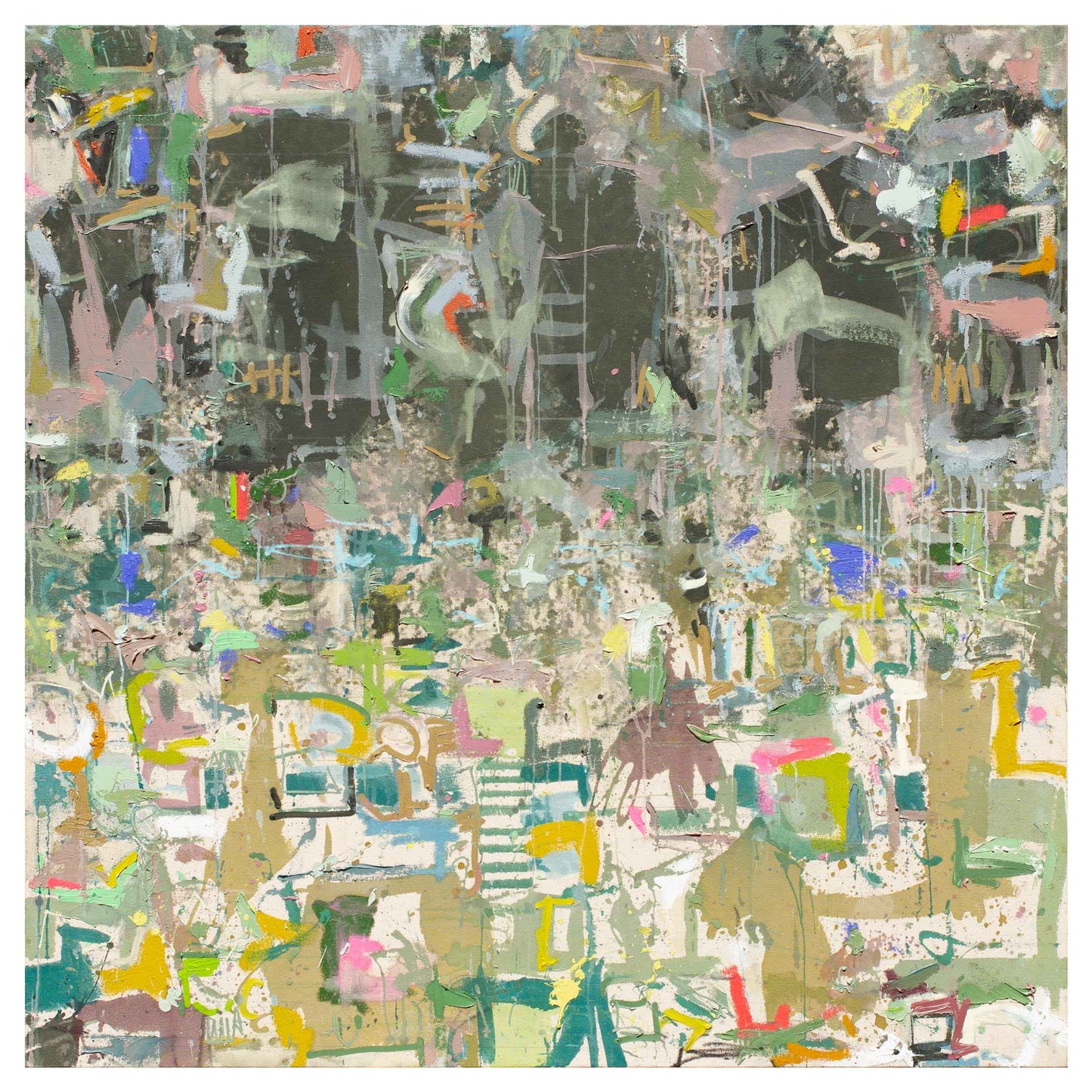 Relic #2, 48" x 48"