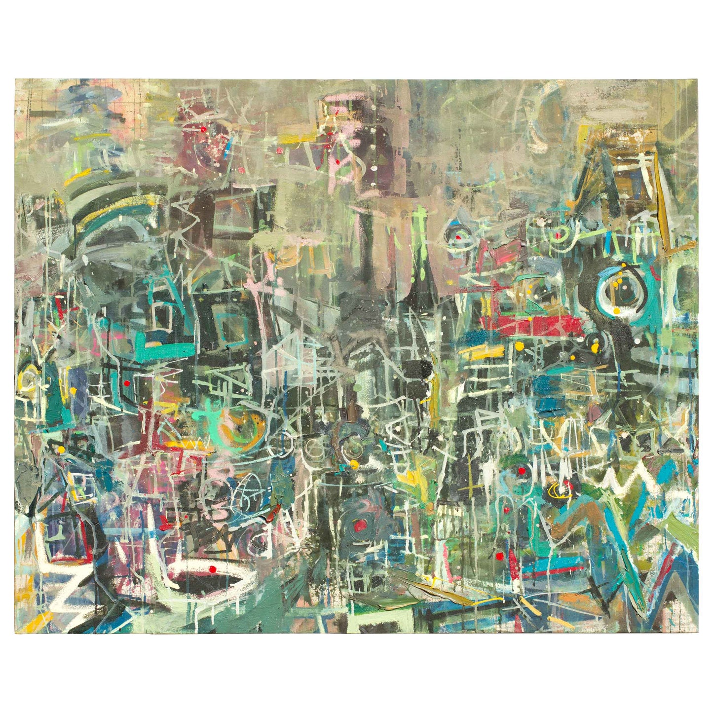 ZigZags and Roudabouts, 37' x 46"