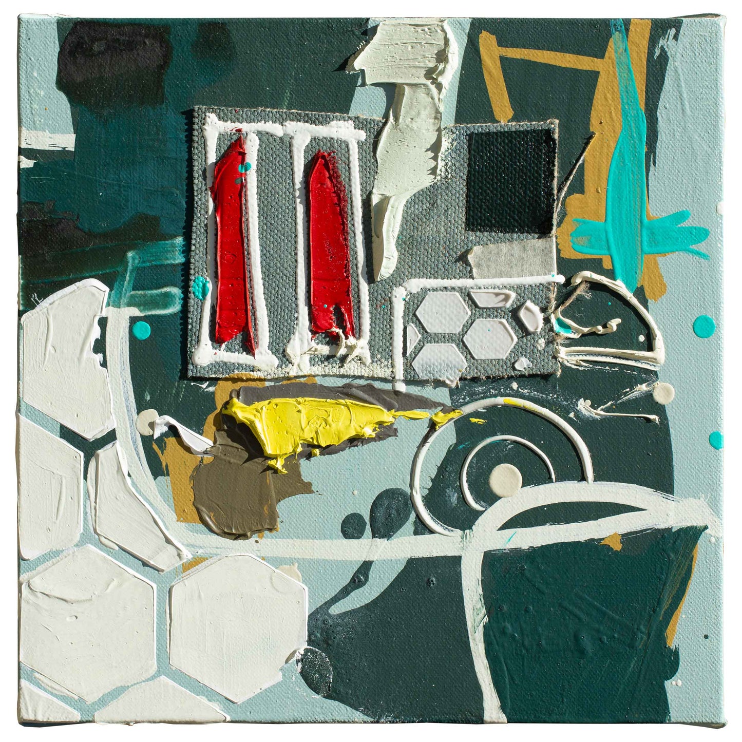 Little Black Box, 9" x 9"