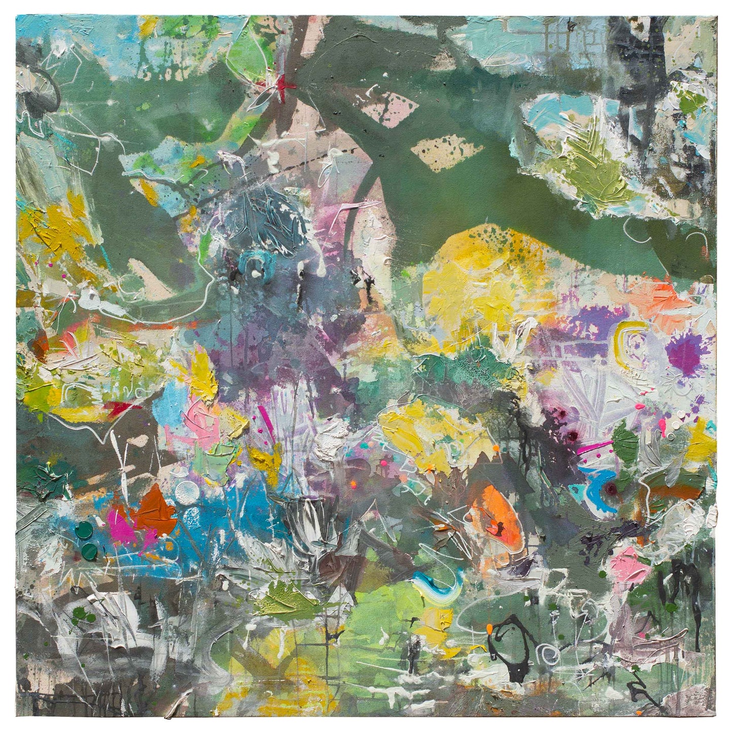 Mango Tree, 48' x 48"