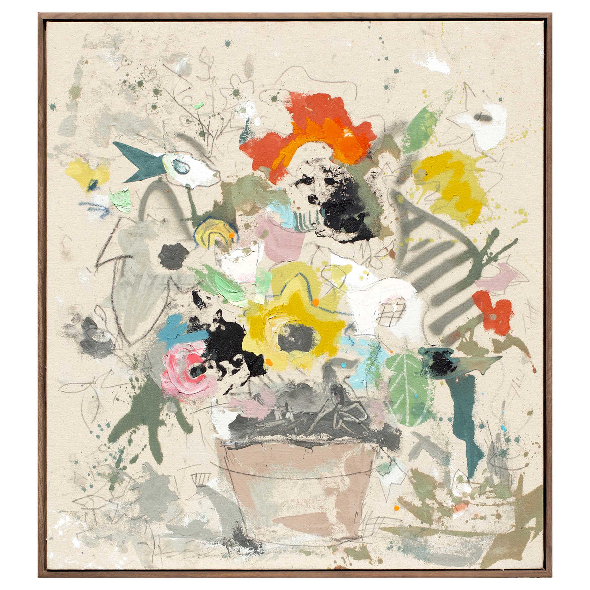 Urban Garden - Bouquet #1, 27" x 24"