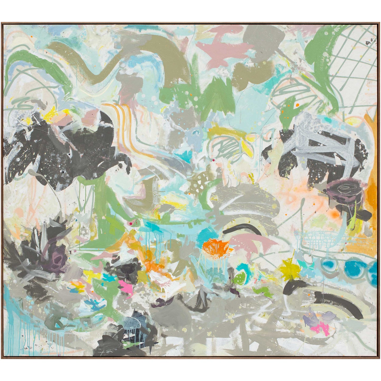 Friends of the Garden, 64" x 72"