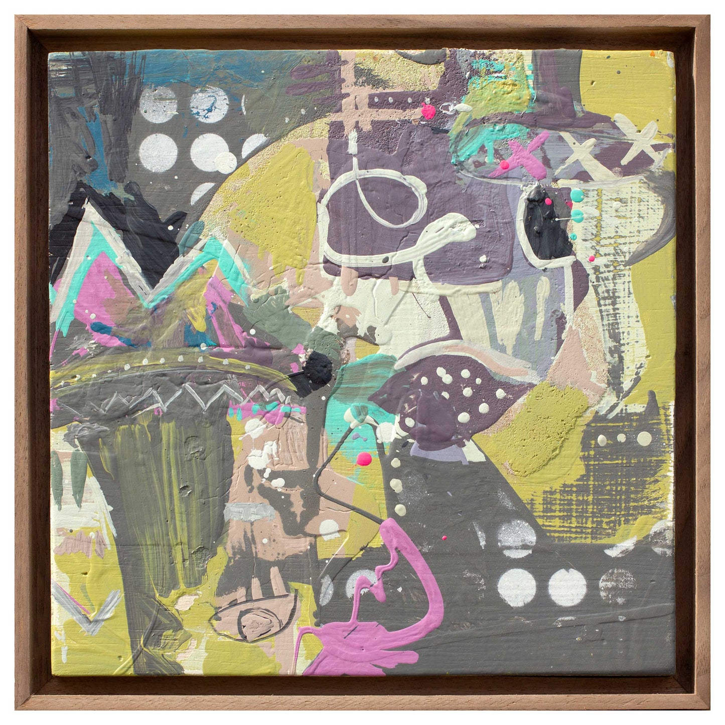 Jelly Fish, 10" x 10"