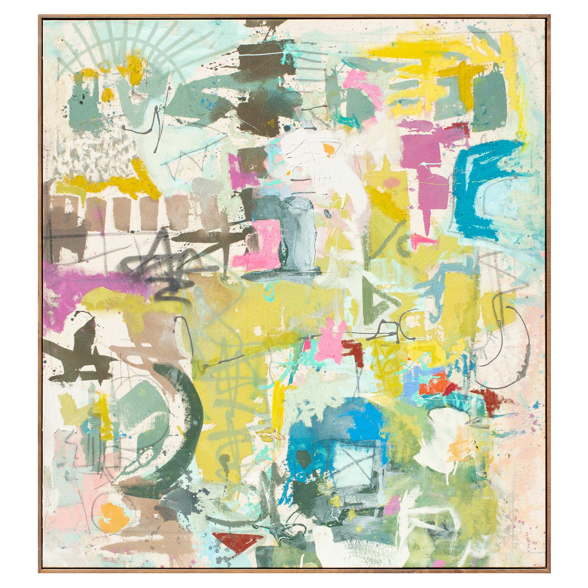 Relic #10 - Sun, 48" x 44"