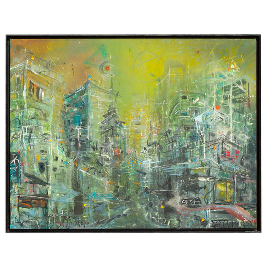 31st Street,  36" x 48"