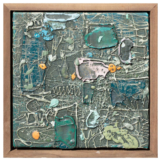 Coat of Many Colors #92, 6" x 6"