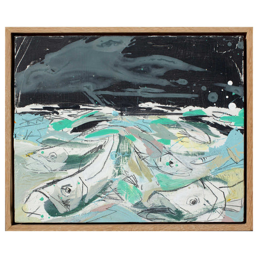 Night Snook, 8.75" x 10.5"