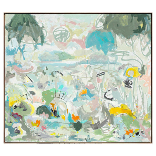 Sapphire Shores, 48" x 54"