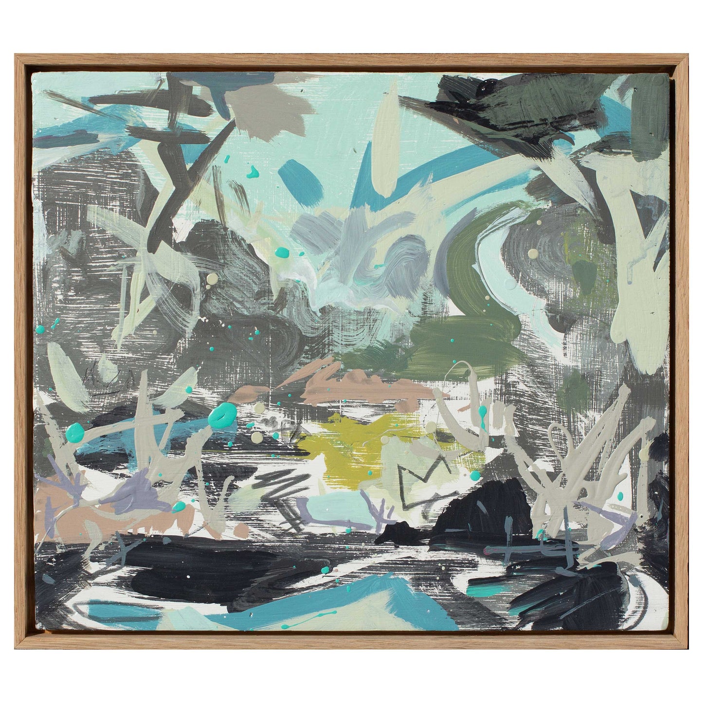 Little Bayou #2, 12" x 13.75