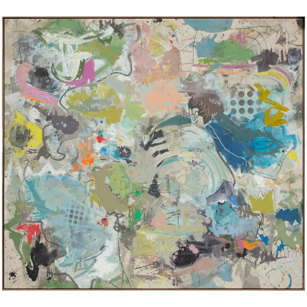 Friends of the Garden #2, 68" x 76"