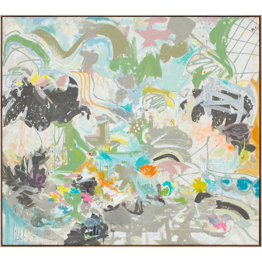 Friends of the Garden, 64" x 72"