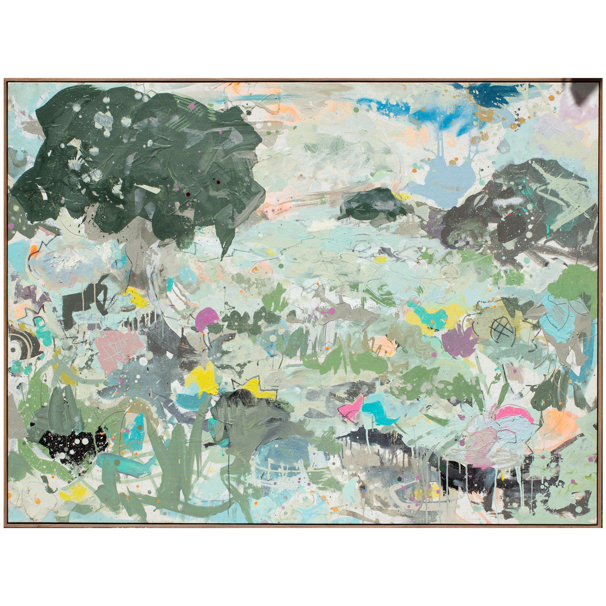 Lychee Tree, 48" x 64"