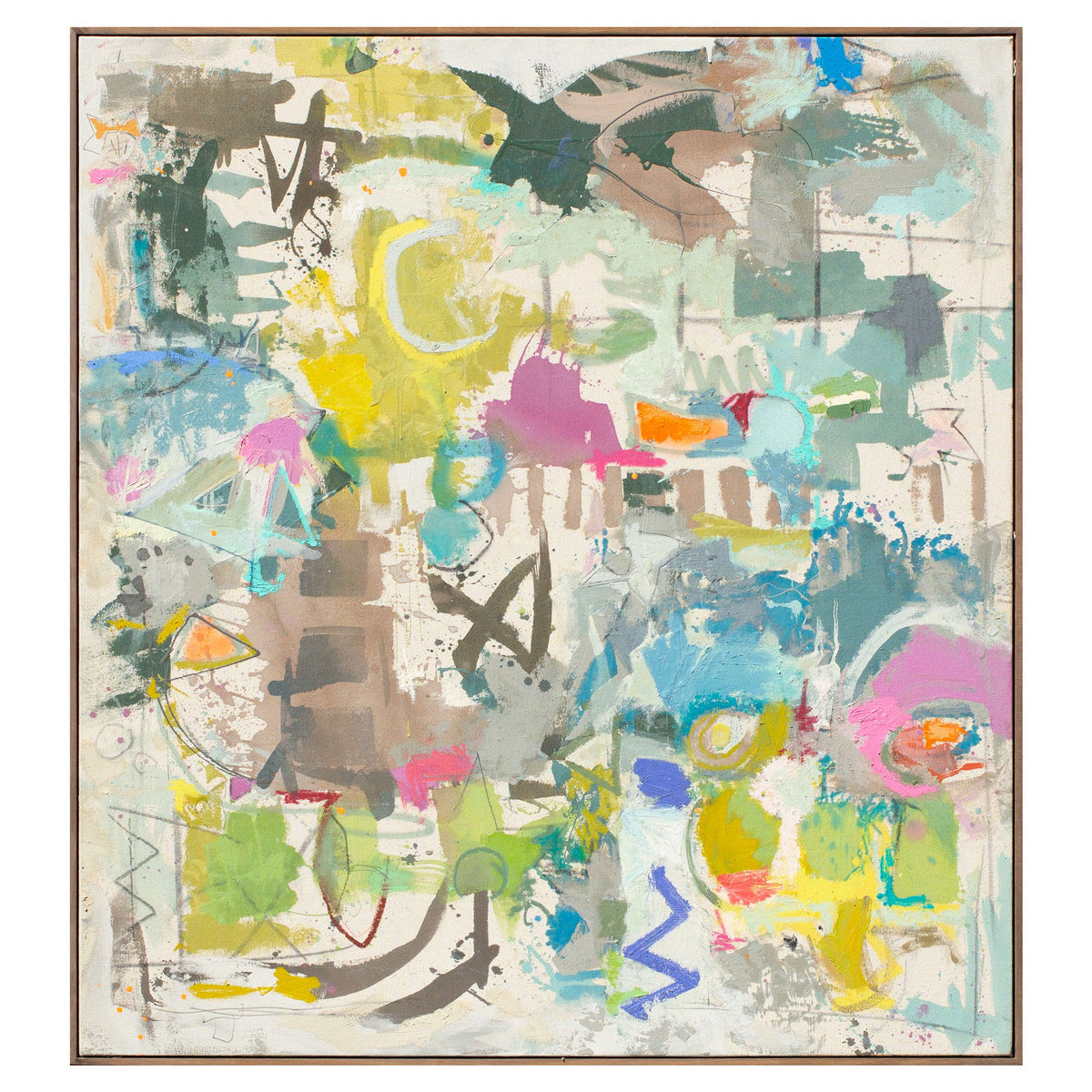 Relic #9 - Bird,  48" x 44"