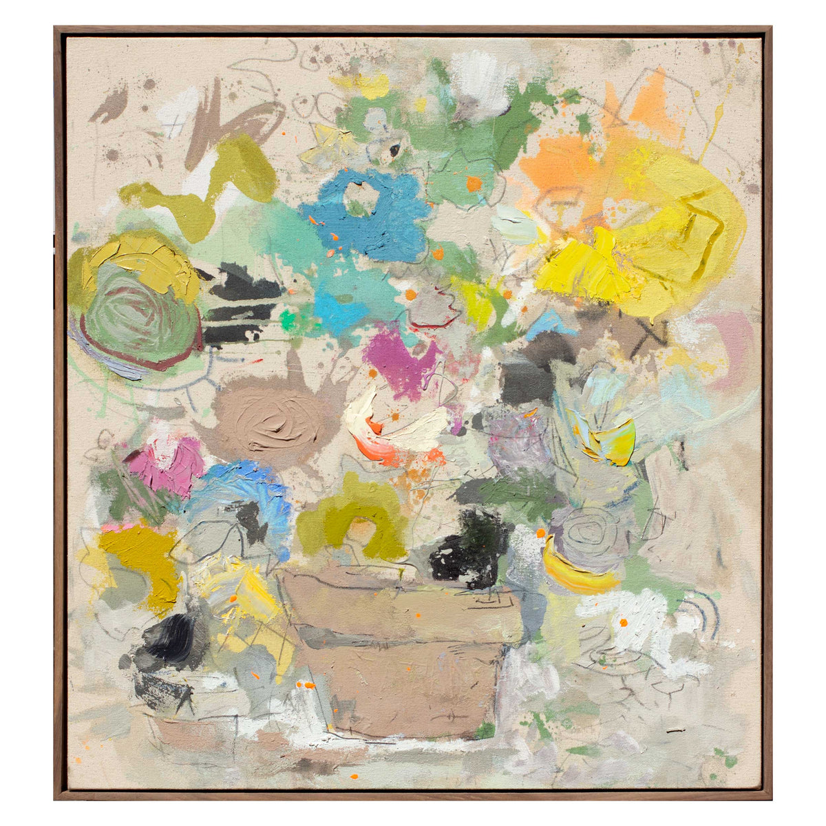 Urban Garden - Bouquet #3, 28" x 24"