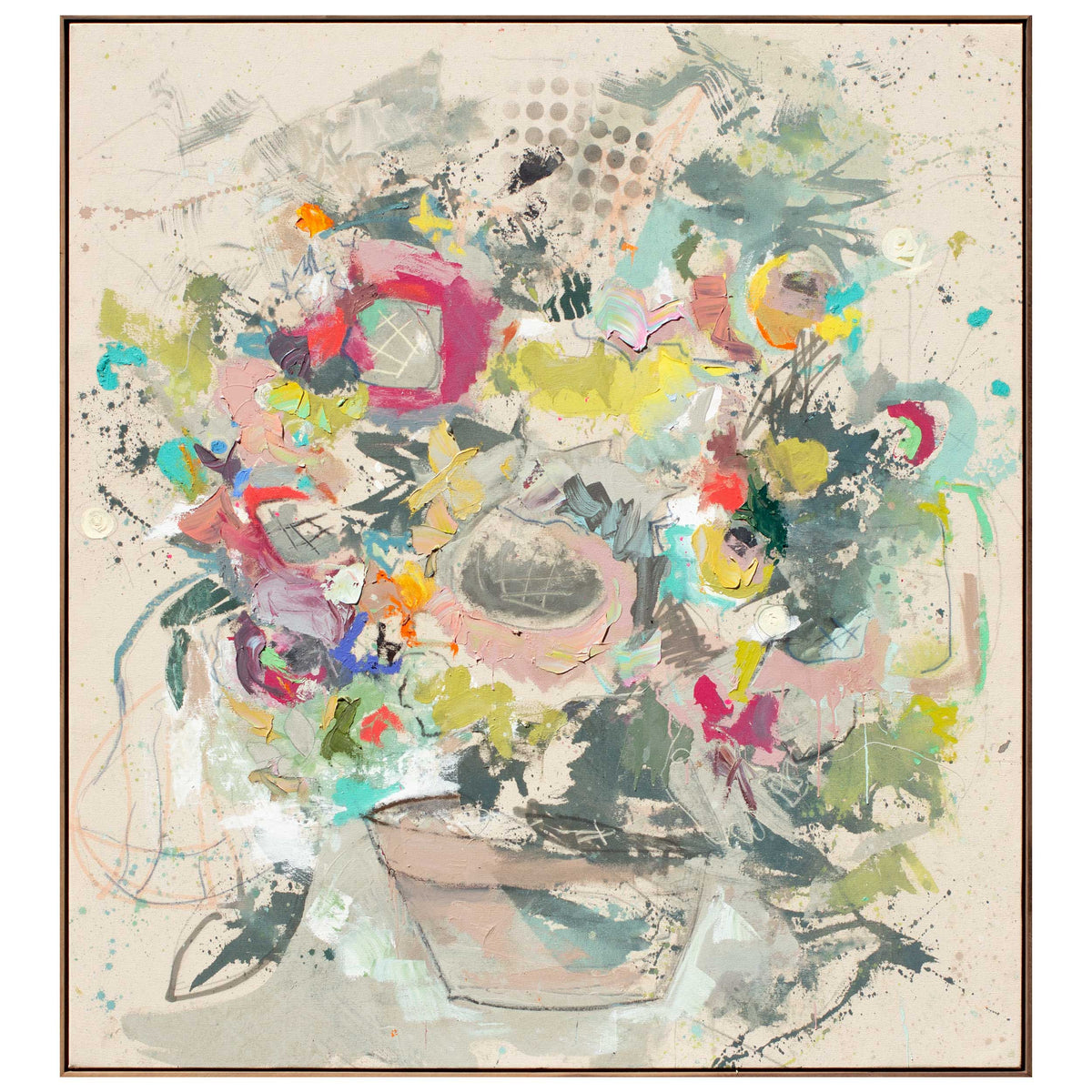 Urban Garden #6, 58" x 52"